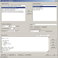 Main configuration window under Windows 2000